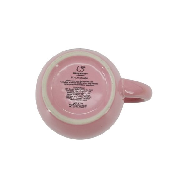 Hello Kitty Pink Ceramic Winter Snow Holiday Mug Sanrio - Picture 7 of 11
